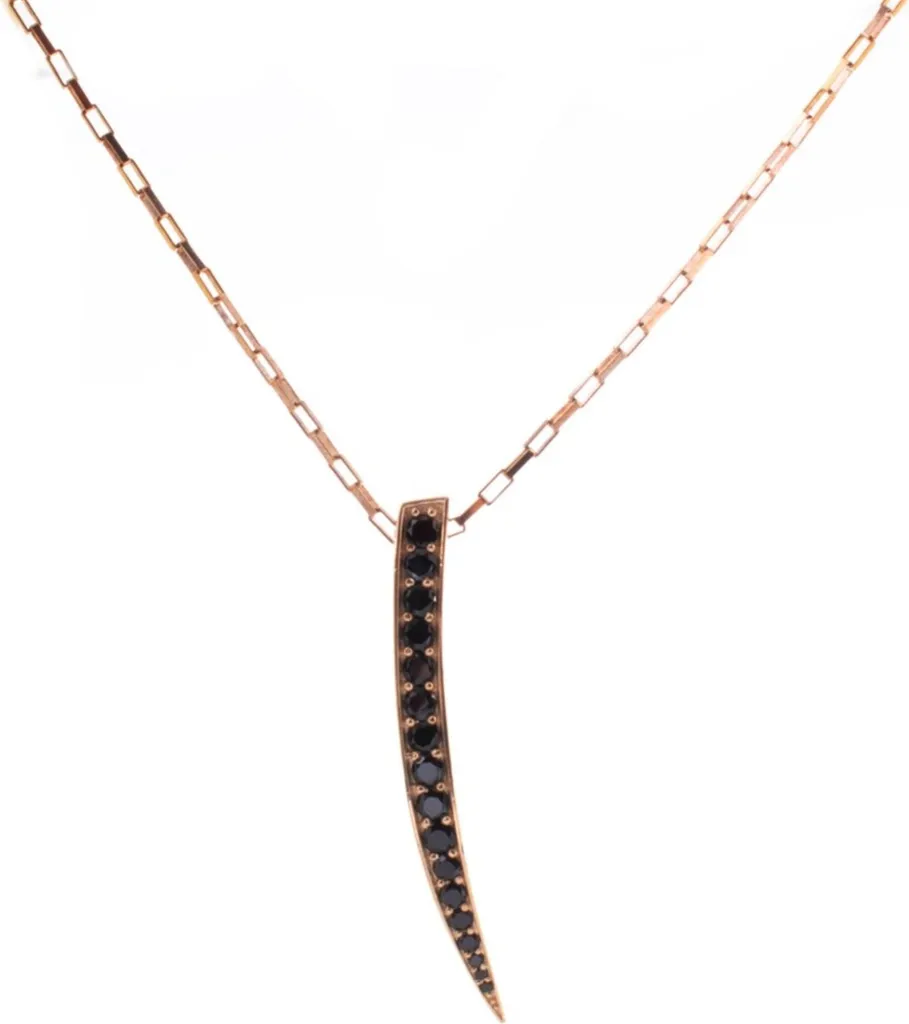 Collier en argent 925 Sif Jakobs p1012bkrg anti-ternissement