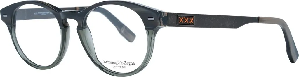 Zegna Couture ZC5008 065 : Monture en acétate premium pour homme exigeant