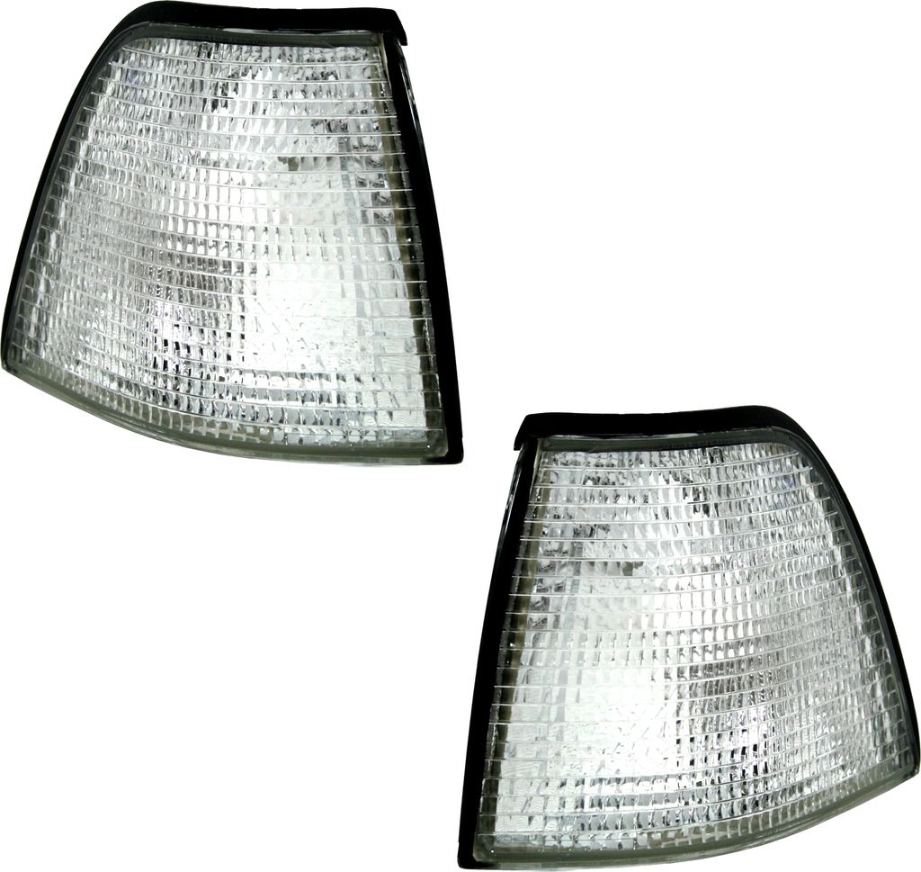Frontblinker Set für 3er BMW E36 Coupe Cabrio in Weiß Produktbild 
