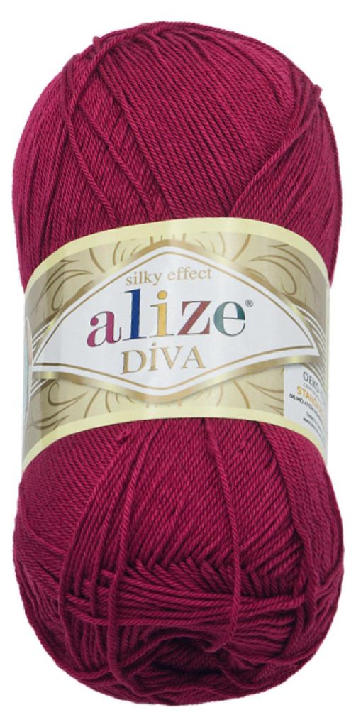 Garn DIVA – 100 g / 350 m – Rosa Produktbild 
