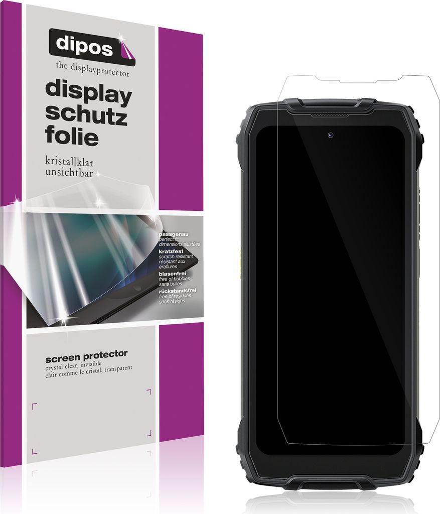 4x Schutzfolie für Blackview BV7300 klar Displayschutzfolie Produktbild 