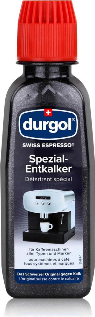 Durgol Swiss Spezial Espresso Entkalker 6 Fl. a 125ml + 3 Produktbild 3