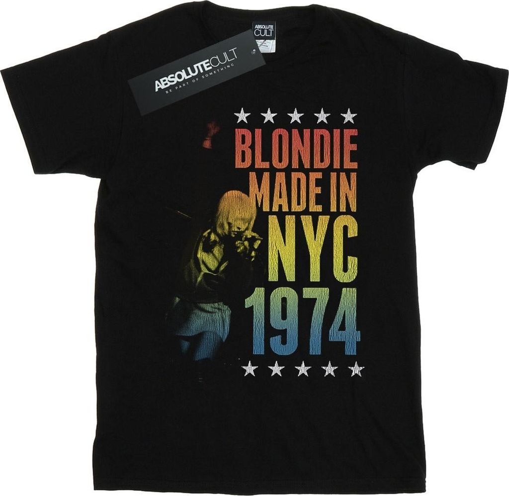 Blondie - T-Shirt für Herren BI24514 (L) (Schwarz)