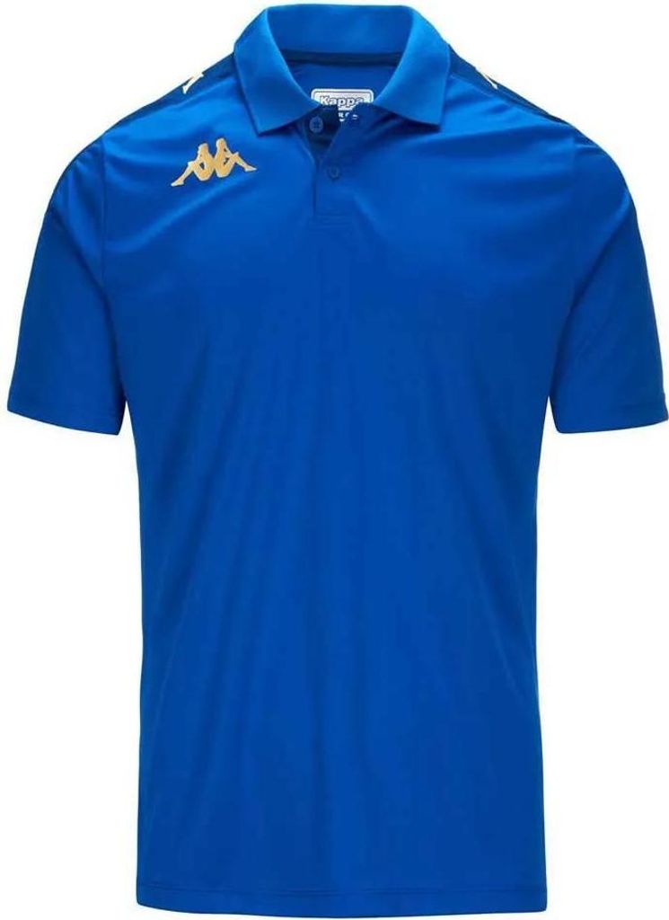 Kappa Ghiolo Kurzarm-poloshirt Blau L Herren Blau L