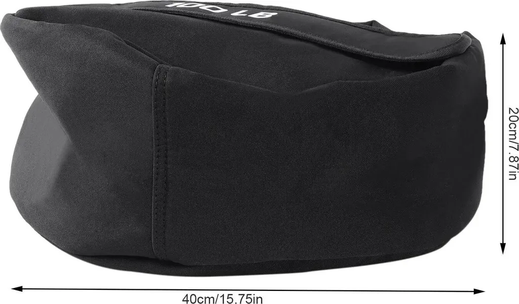Sac de Sable Musculation Poids Réglable 30-45 kg Polyester Résistant