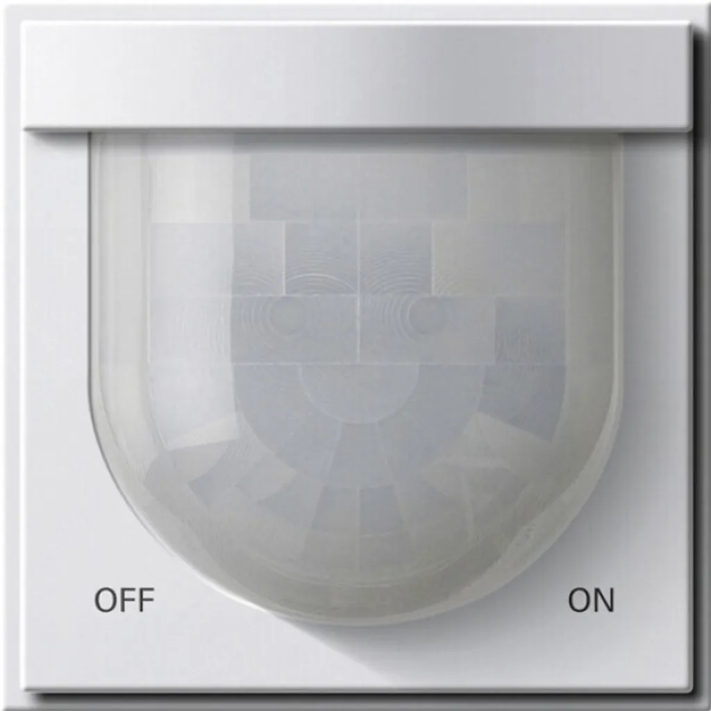 GIRA 537666 S3000 Détecteur de mouvement avec bouton-poussoir Gira TX44 rw