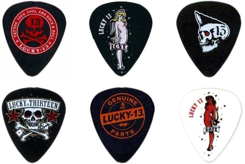 Dunlop L13 BP. 73 LUCKY 13B Plektrum