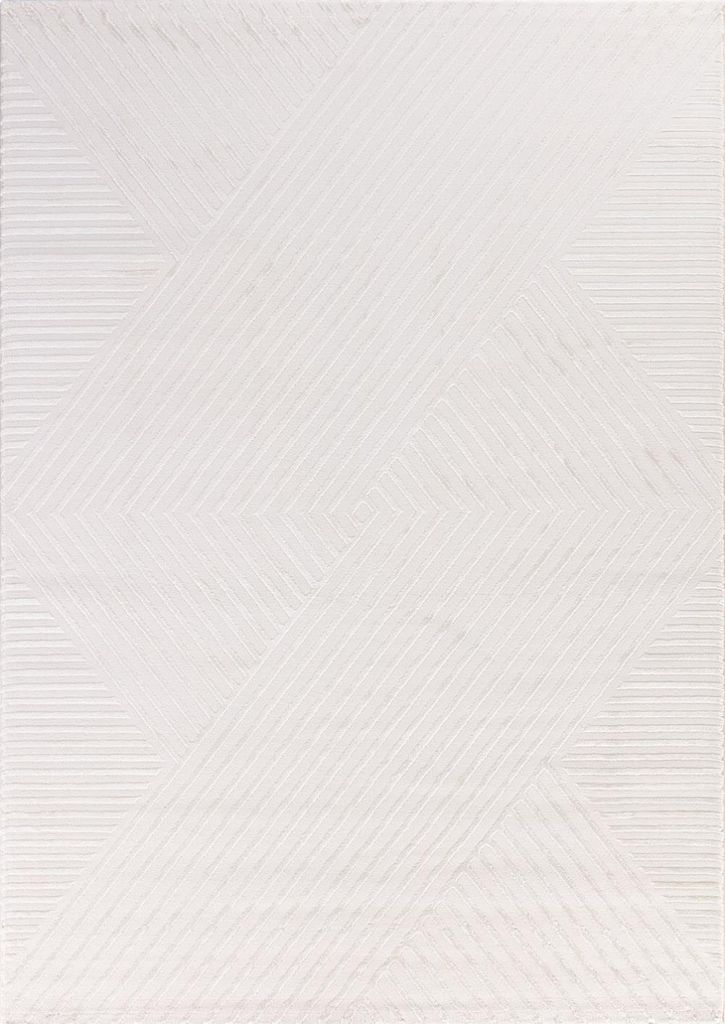 Villa Möbel Sahique Teppich-Set Creme - 4-teiliges Set für Ihr Zuhause, Grösse:1 x 160x230 cm + 2 x 80x150 cm + 1 x 80x250 cm