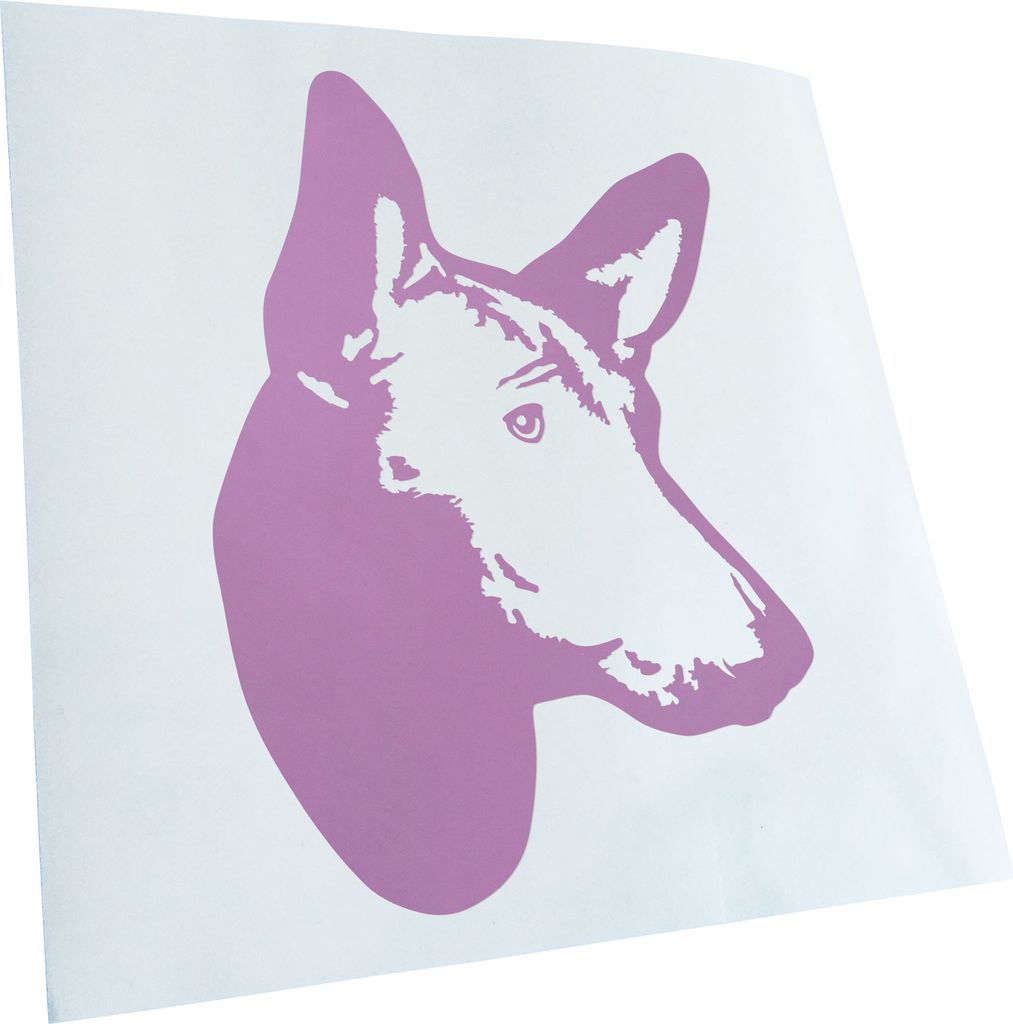 Kiwistar - Autoaufkleber - pharaoh hound Hund - Flieder - 60x43cm - Aufkleber für Auto, Laptop, Fahrrad, LKW, Motorrad mehrfarbig JDM Decal Racing