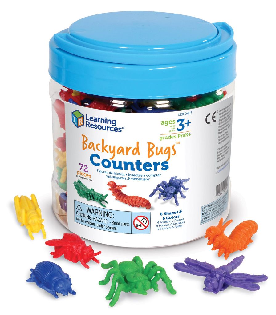 Learning Resources Insekten Sortierset - Lernspielzeug - 72 Stück