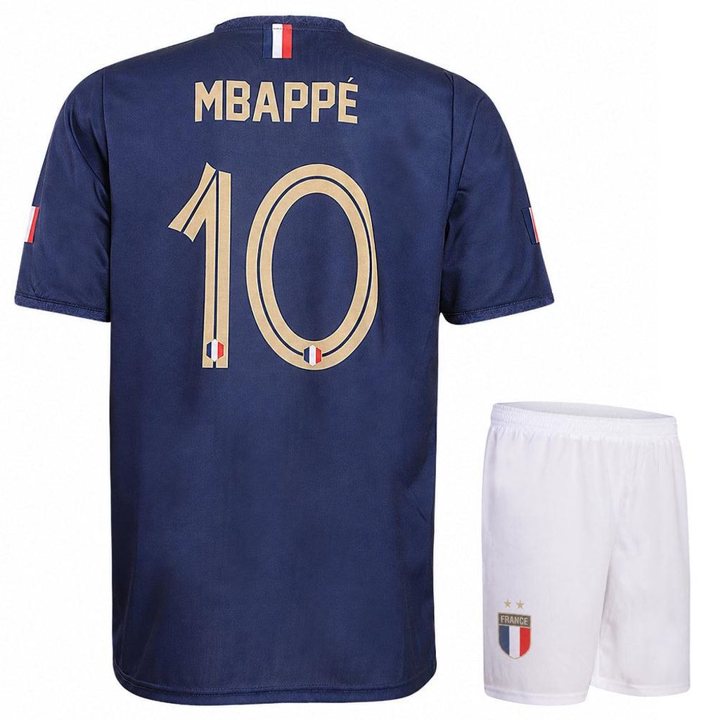 Frankreich Fußball Trikot Set Mbappe Heim - 2024-2026 - Produktbild 