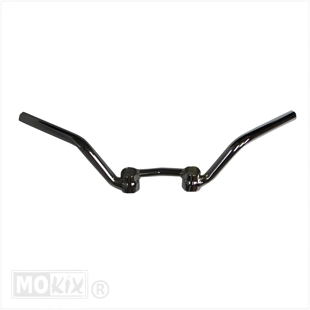 Guidon Vintage en Chrome pour Cyclomoteur Sachs V5 Type Minor 22mm