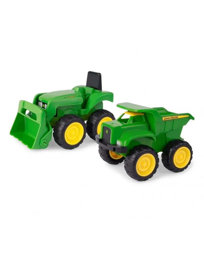 Tracteur et dumper John Deere 16 cm - Set de construction Kids 42952