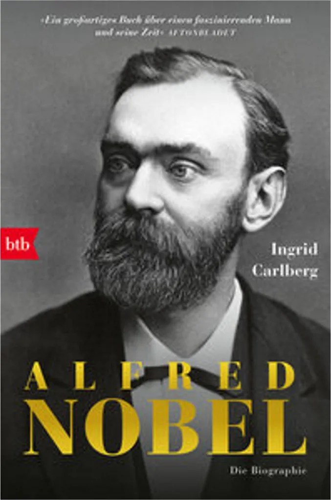 Statue Alfred Nobel Portrait Historique - Figurine de Bureau en Résine