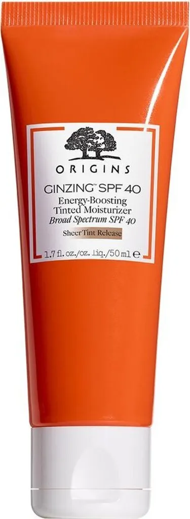 Crème GinZing SPF 40 Énergisante et Teintée 50ml pour un Éclat Durable