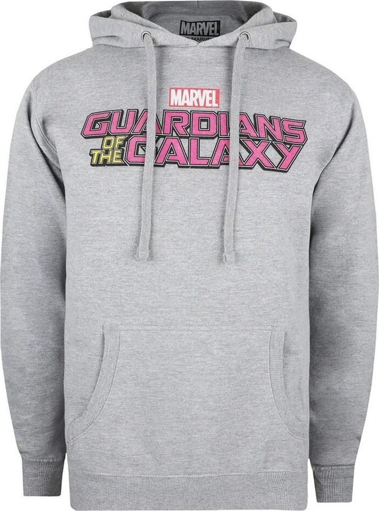 Guardians Of The Galaxy - Kapuzenpullover für Herren TV807 (XL) (Grau/Pink)