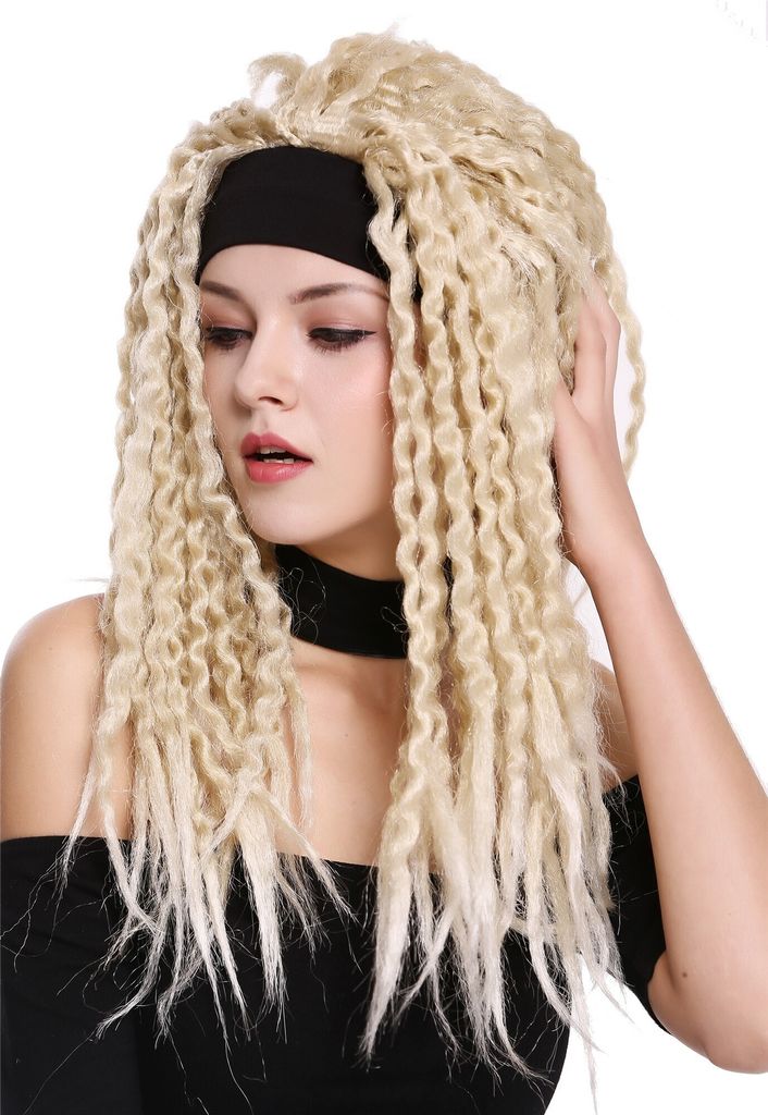 WIG ME UP Perücke Rasta Dreads Stirnband Blond Produktbild 