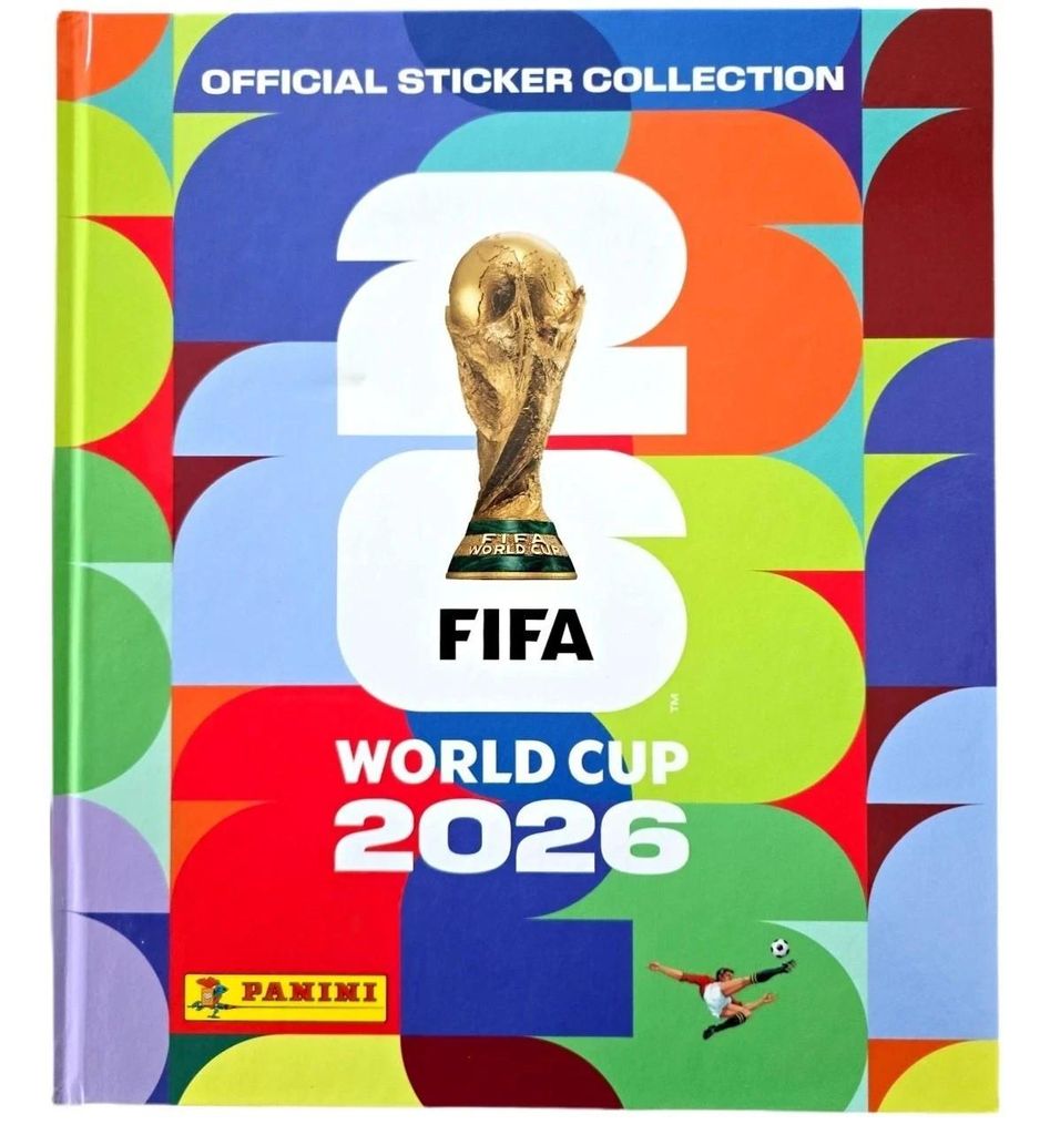 Panini World Cup 2026 Hardcover WM Album ohne Sticker Produktbild 