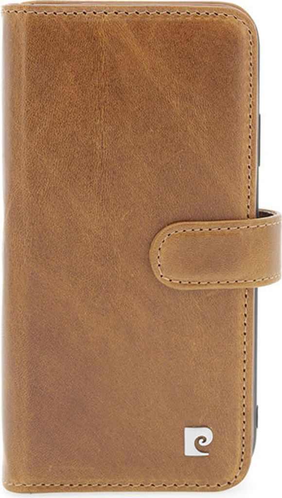 Pierre Cardin Apple iPhone 11 Pro Max Brown Book type case - Genuine Leather