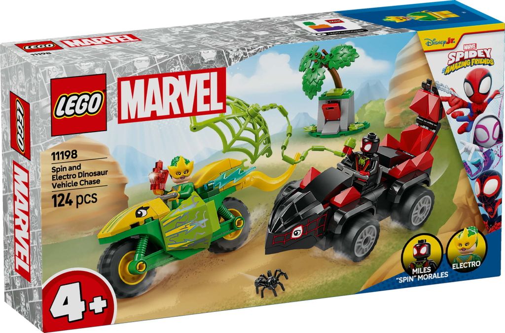 LEGO Marvel actieplezier met Spider-Man en Electro in hun Productafbeelding 