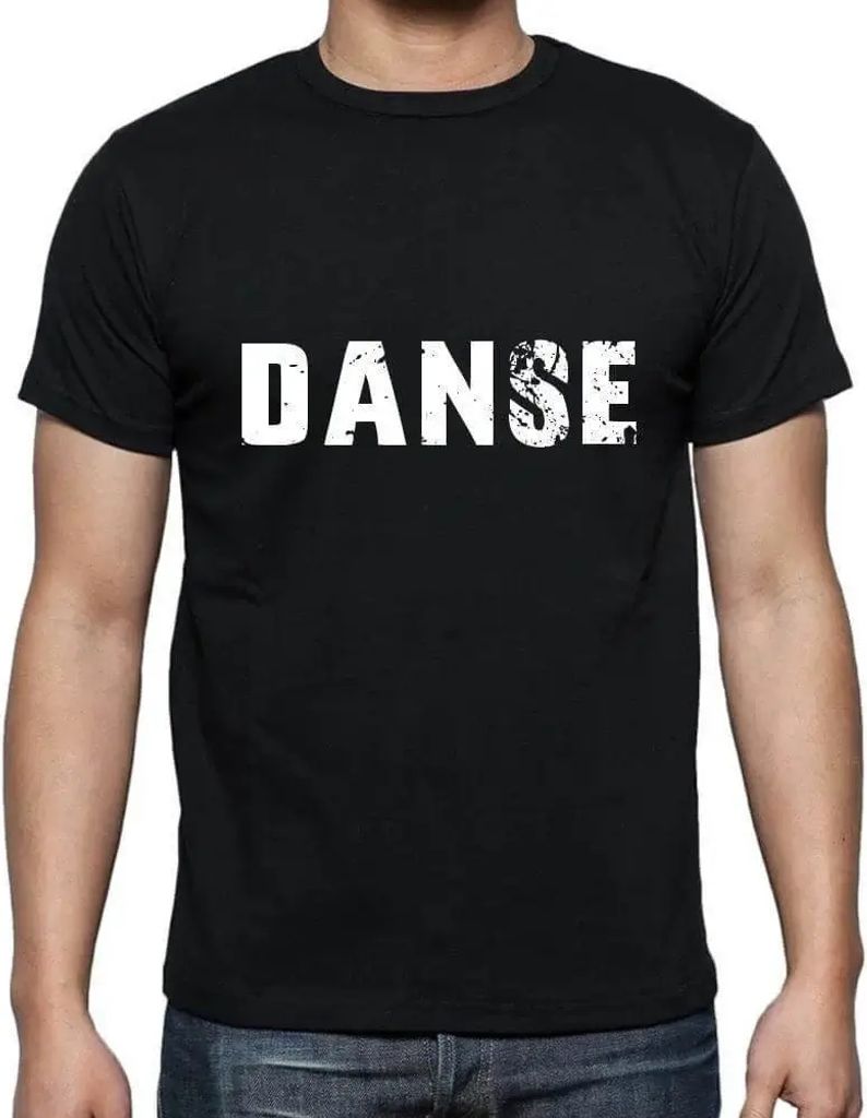 Herren Grafik T-Shirt Danse Öko-Verantwortlich Vintage Jahrgang Kurzarm Lustige Druck Geburtstag Geschenk Mann