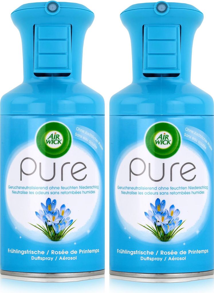 Air Wick Raumspray pure Frühlingsfrische 250ml - Raumduft (2er Pack)