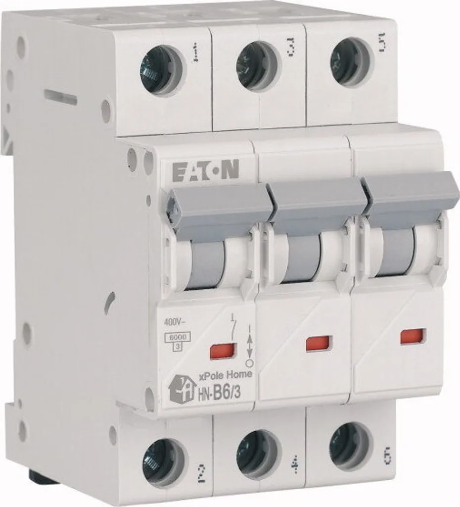Disjoncteur Triphasé 10A Eaton pour Protection Tableau Électrique