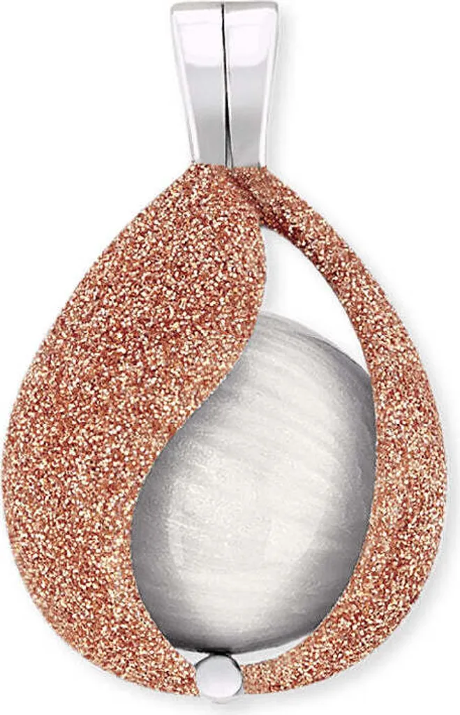 Ciondolo Lacrima Oro Rosa Engelsrufer ERP-20-TEAR-STRO-S | Lavorazione 925