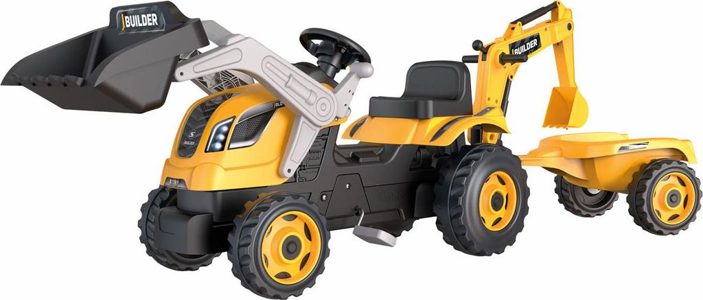 Smoby 710304, Traktor, 3 rok / roky, Plast, Čierna, Šedá, Obrázok produktu 