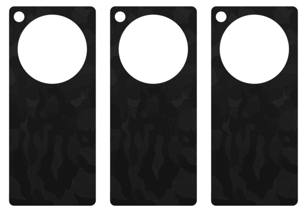 apgo Rückseite Schutzfolie, Skin, kompatibel mit OnePlus Open, Hinten Displayschutzfolie aus Vinylfolie, kratzfest, einfache Montage - Schwarzes T...