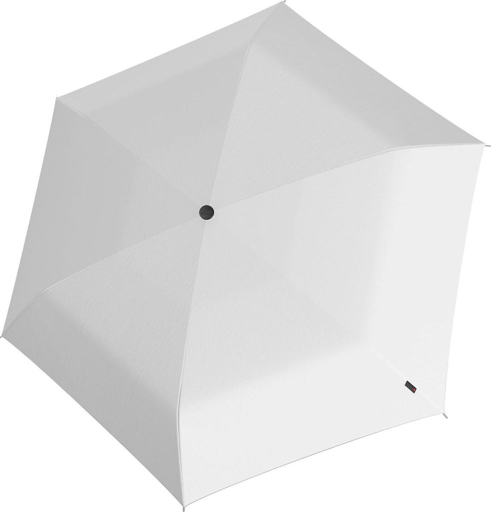 Knirps Taschenregenschirm Regenschirm U.200 Ultra Light Duomatic White weiß