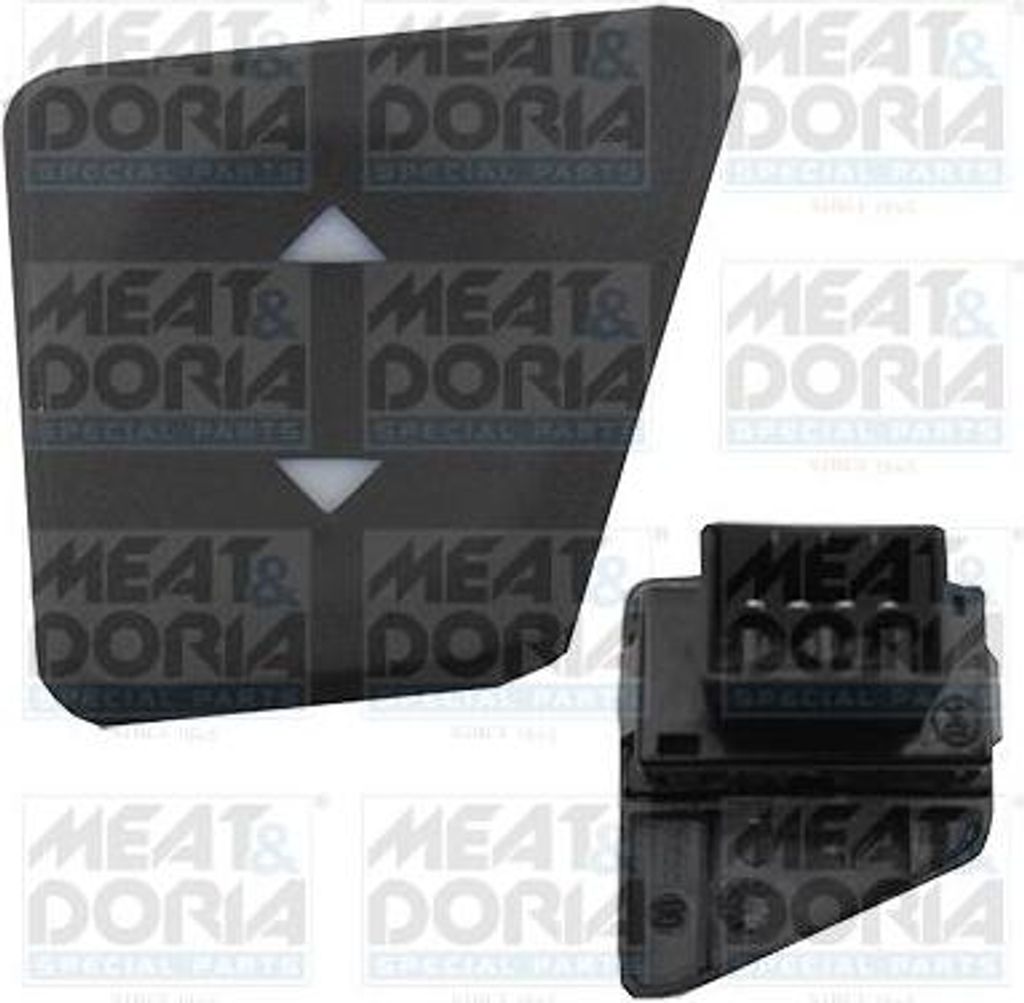 MEAT & DORIA 26257 Schalter, Fensterheber OE 735450602 kompatibel mit 500C, 500