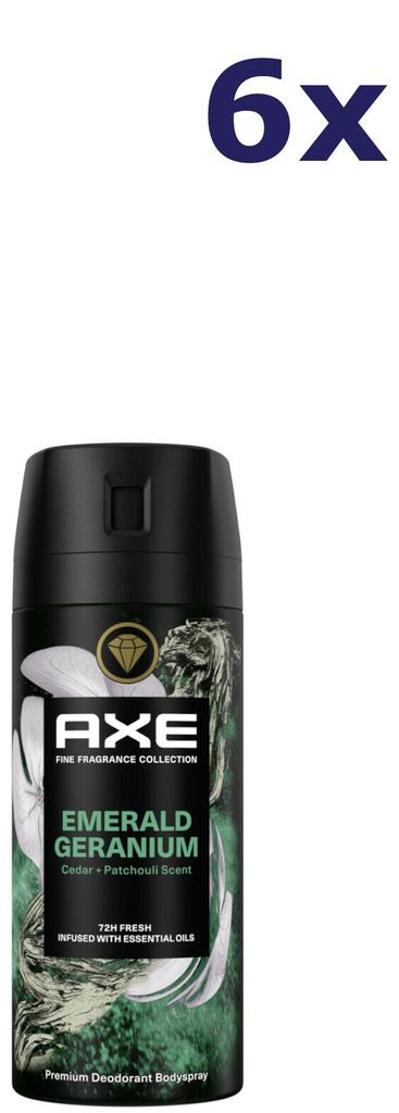 Axe Premium Bodyspray Emerald Geranium Dezodorant bez soli Zdjęcie produktu 