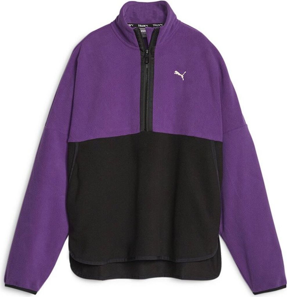Puma Fit Polar Fleece Reißverschlusspullover Lila M Frau Produktbild 