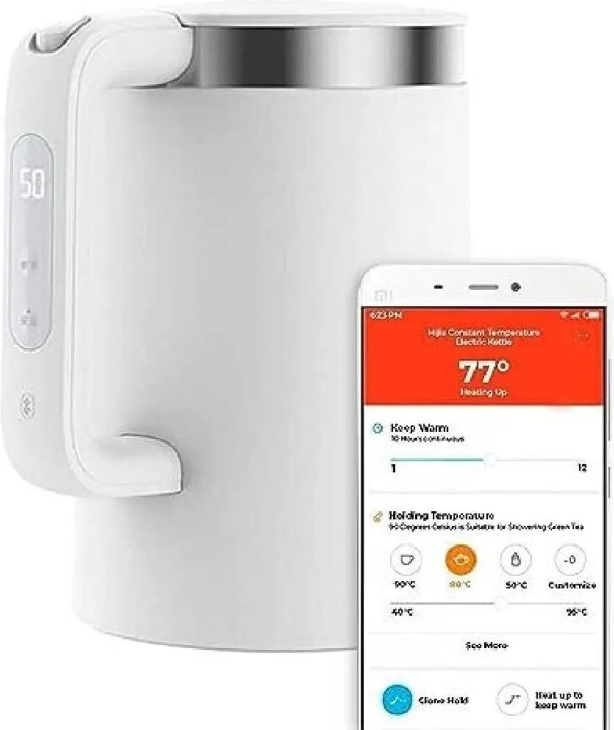 Mi Smart Kettle Pro : Bouilloire Électrique sans Risque de Brûlure 1,5L - 23