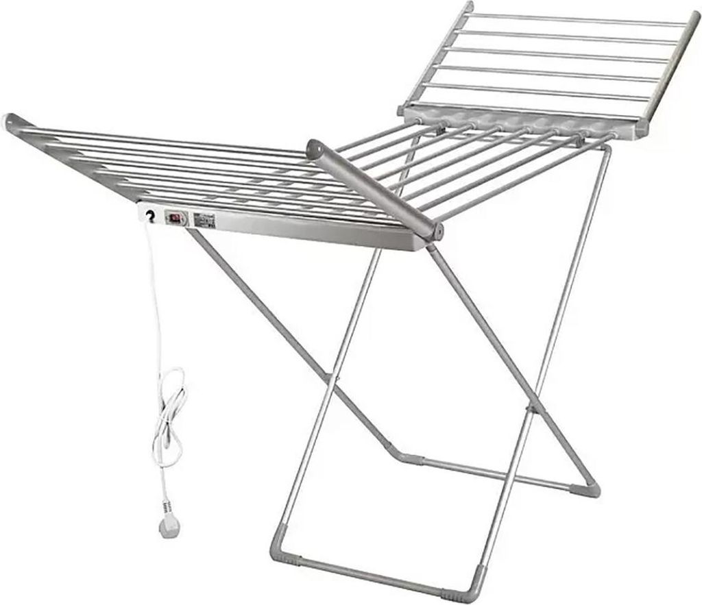Klappbarer elektrischer Wäscheständer Fulmo 94 x 54 x 70 cm Produktbild 