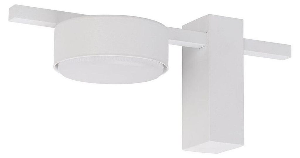 Wandleuchte Weiß GX53 Metall Aluminium Modern Wandlampe