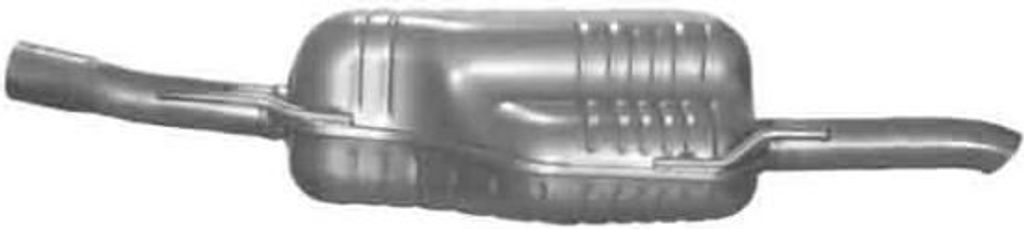 VEGAZ OS-728 Endschalldämpfer für OPEL Astra G Caravan (T98) Auspuff