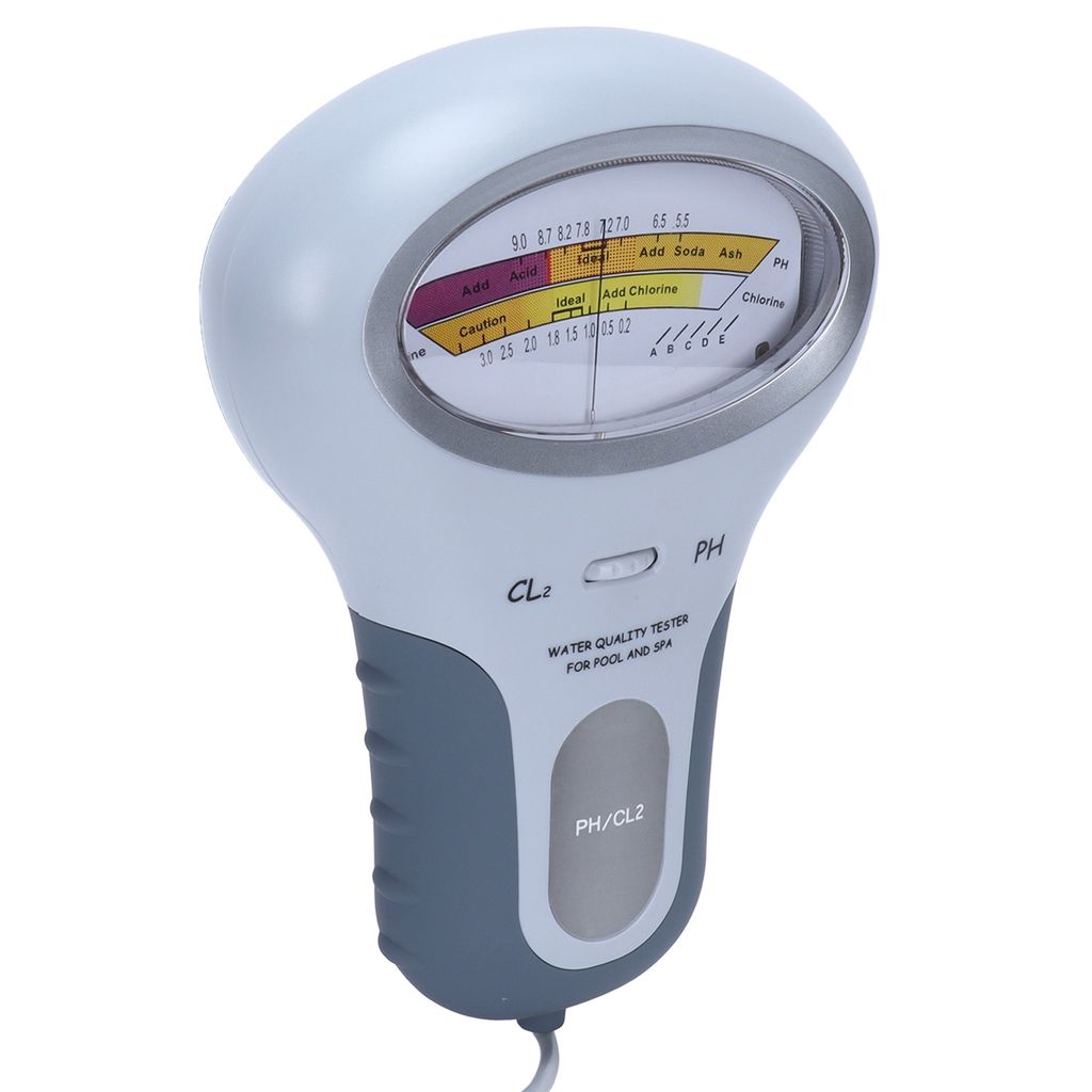 Portable 2 in 1 Wasserqualität PH und Chlor Ebene CL2 Tester Meter für Schwimmbad Spa