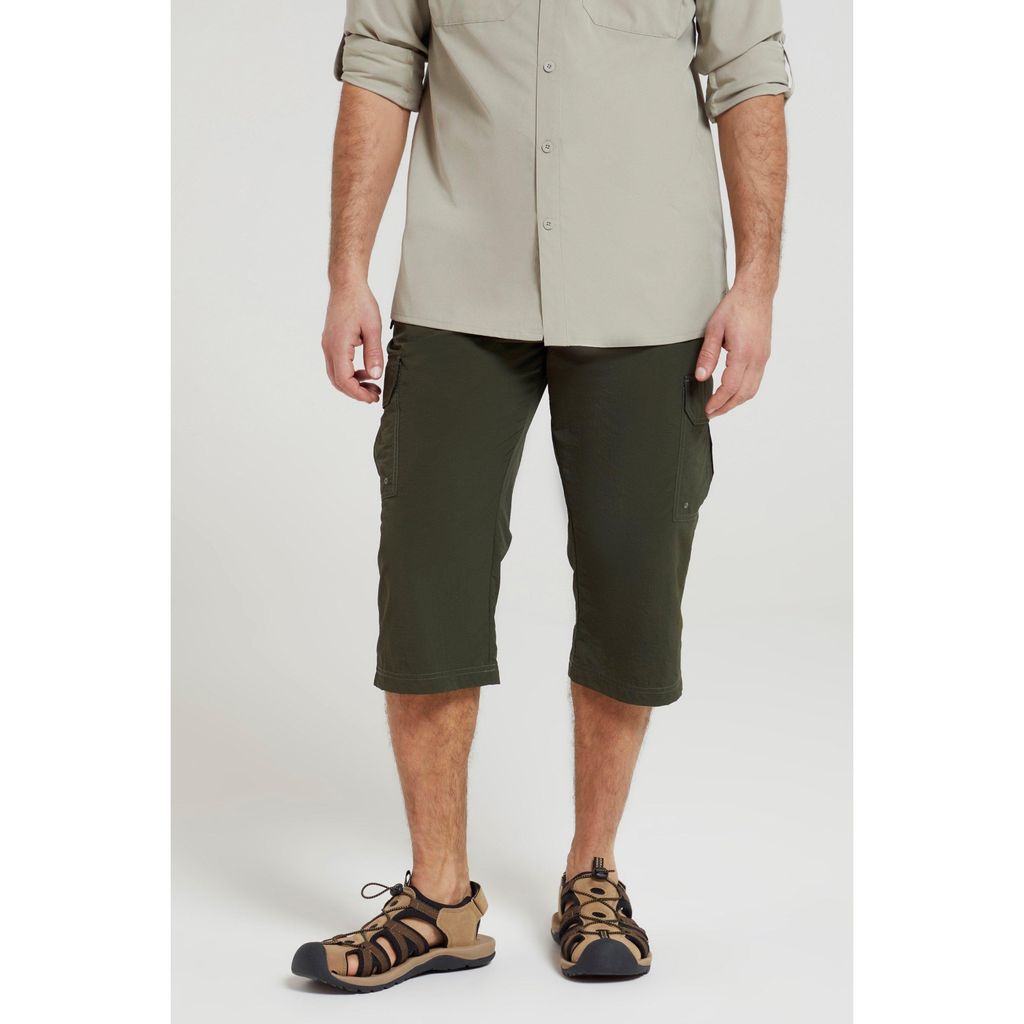 Mountain Warehouse - "Explore" 3/4 Shorts für Herren MW893 (44L) (Khakigrün)