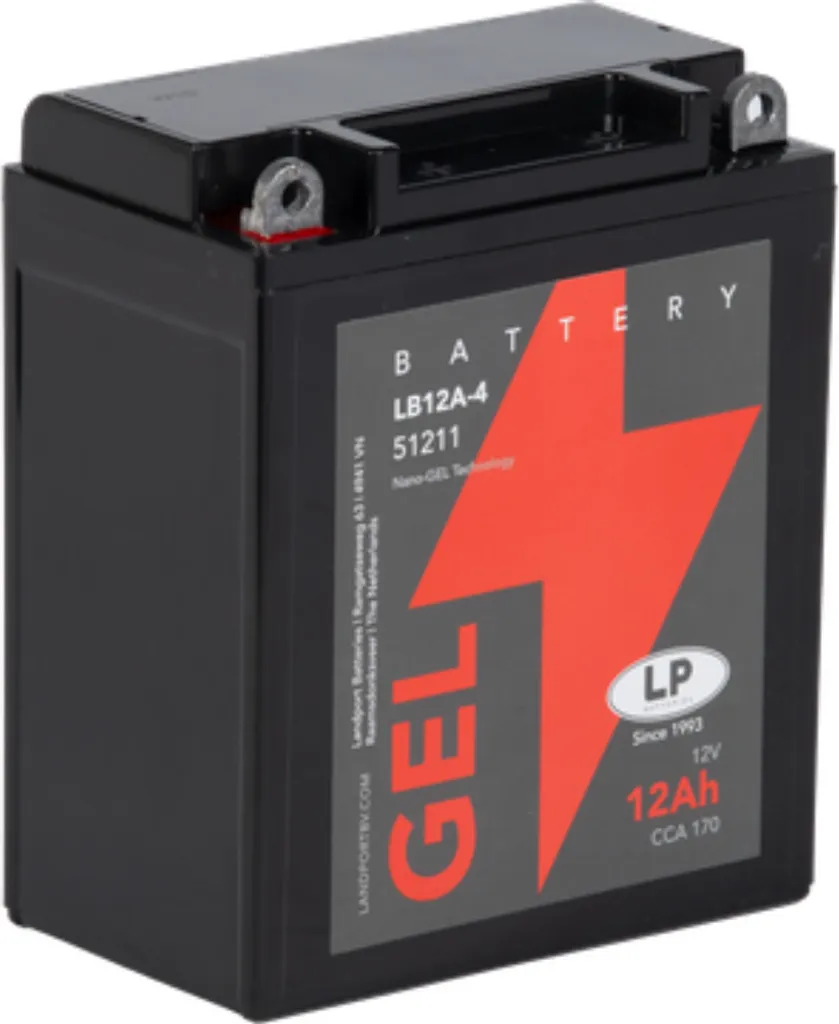 Batterie moto MG LB12A-4 12V 12Ah - Finissez-en avec les pannes au réveil