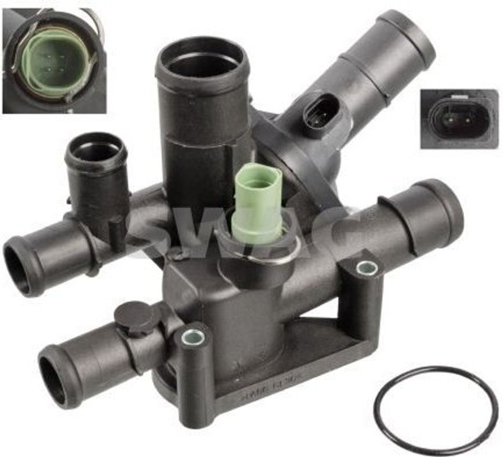 SWAG Thermostat Kühlmittel 105°C für VW Golf IV Schrägheck (1J1) Golf IV Variant (1J5) Bora Limousine (1J2) Bora Variant (1J6) für AUDI A3 Sch...