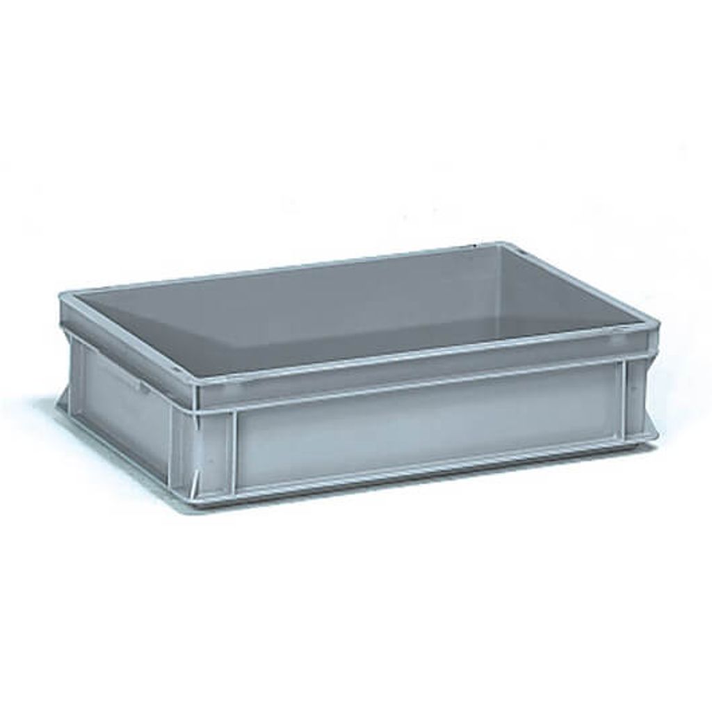 Fetra Eurokasten LxBxH 600 x 400 x 145 mm, grau