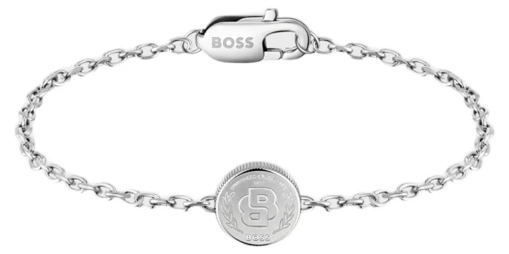 Bracelet Double B 1580763M en acier inoxydable - Bijou haute qualité