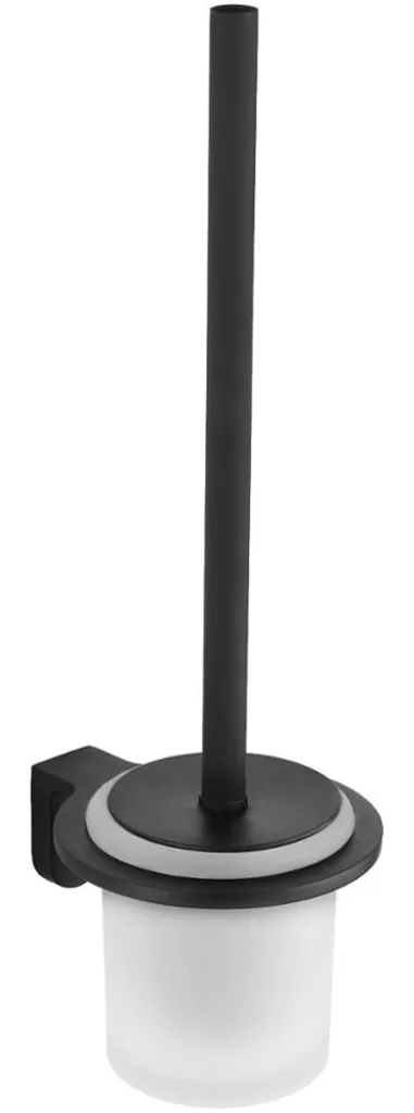 Mexen Lea spazzola per WC, nera - 7026050-70