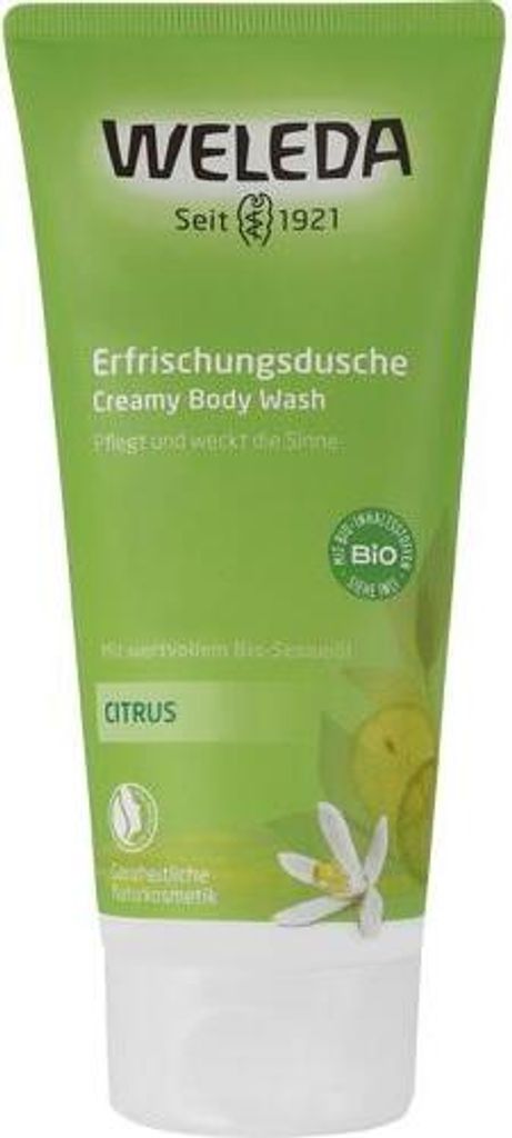 Weleda Refresh Erfrischungsdusche Citrus 200 ml Produktbild 