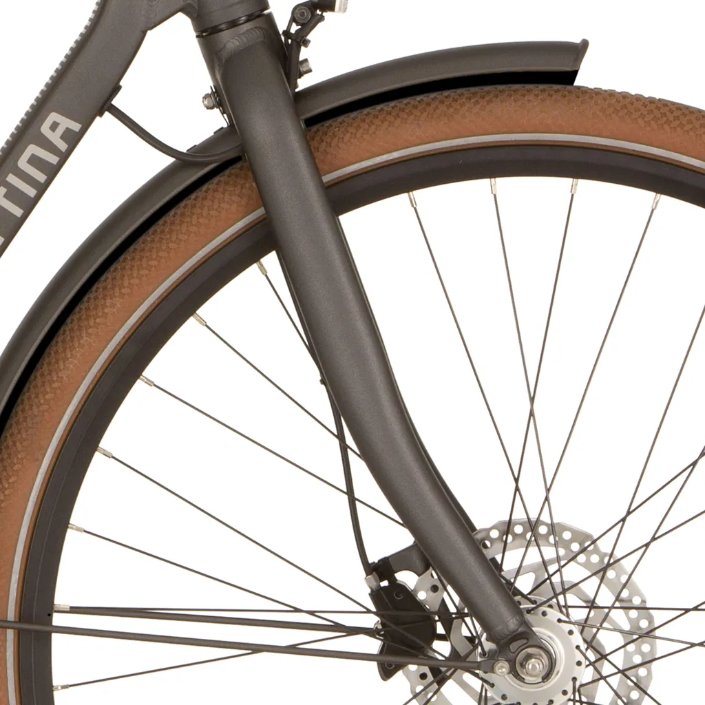 Fourche Cortina E-Foss MM idéale pour restaurer votre vélo de ville noir