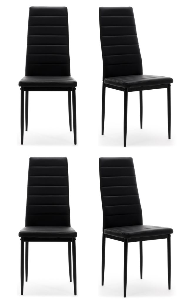 NEW HOME Zestaw krzeseł FADO 4x krzesła do jadalni z Zdjęcie produktu 