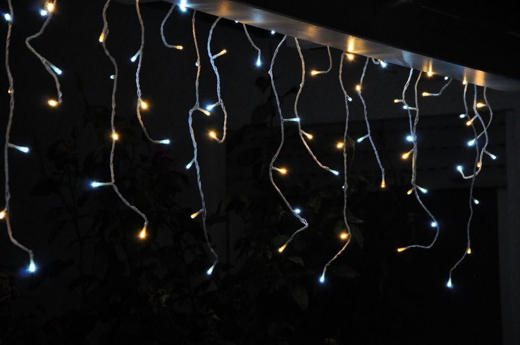 LED Eisregen Lichterkette 480er 12m Produktbild 8