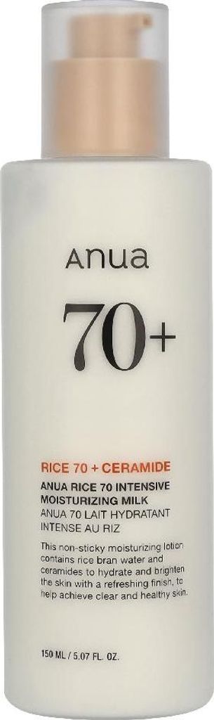Anua Rice 70 + Ceramide Moisturizing Milk 150ml Produktbild 
